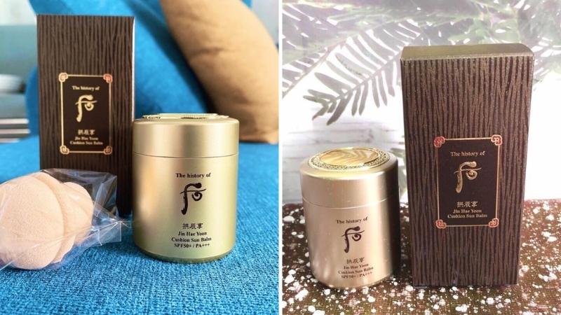 Kem chống nắng dạng Cushion The History Of Whoo Gongjinhyang Jin Hae Yoon Cushion Sun Balm