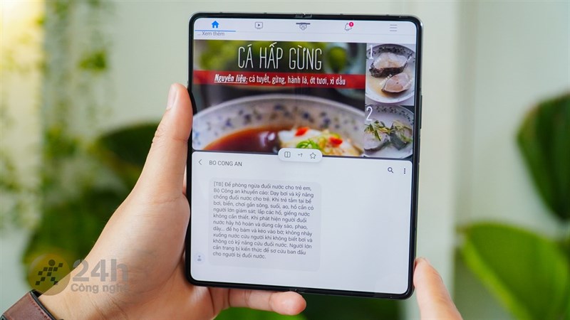 Đánh giá hiệu năng Galaxy Z Fold4