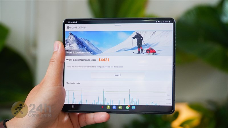 Đánh giá hiệu năng Galaxy Z Fold4