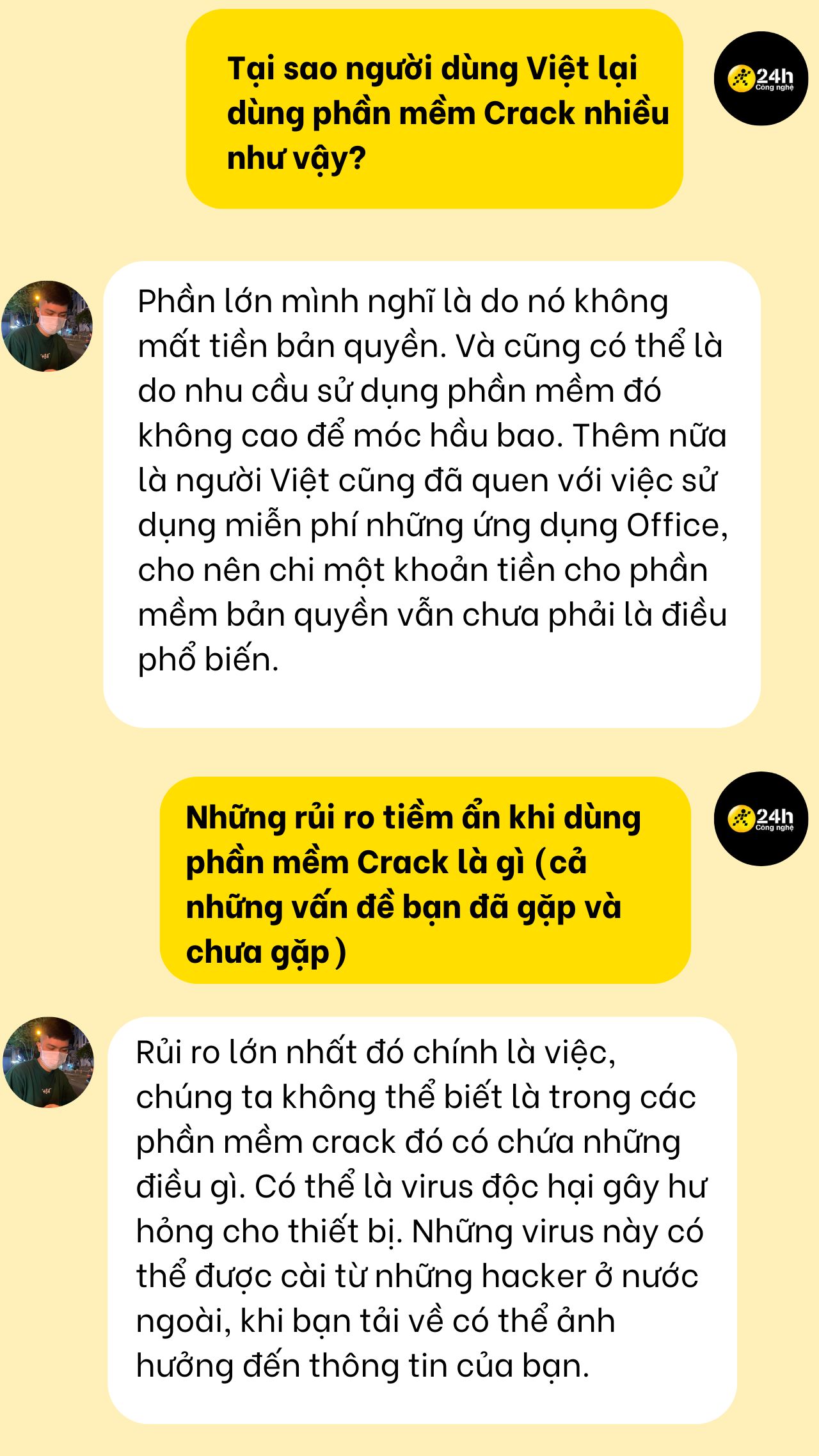 Tại sao người Việt dùng phần mềm Crack