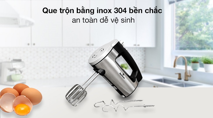 Chất liệu của máy đánh trứng BlueStone cao cấp, đảm bảo sức khỏe cho người dùng