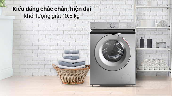 Kích thước máy giặt Toshiba cửa ngang