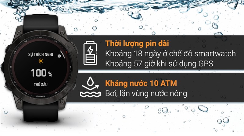 Những tính năng hỗ trợ tập thể thao trên đồng hồ Garmin Fenix 7 series