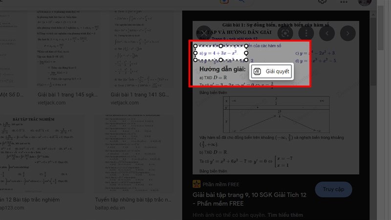 Hướng dẫn cách giải toán trên Microsoft Edge Hướng dẫn cách giải toán trên Microsoft Edge