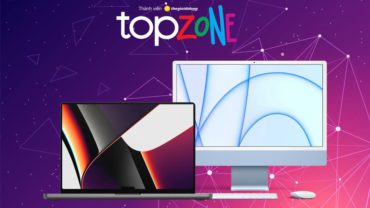 Khuyến mãi MacBook, iMac TopZone