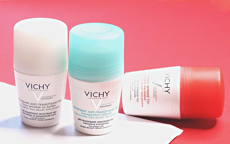 Review chi tiết 4 loại lăn khử mùi Vichy có trên thị trường hiện nay