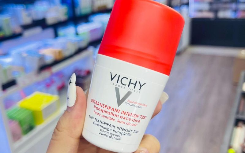 Lăn khử mùi Vichy Detranspirant Intensif 72h