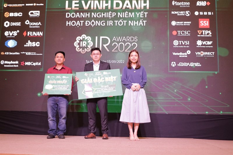 TGDĐ lọt Top 3 Large Cap có hoạt động IR được Định chế tài chính đánh giá cao nhất 2022 TGDĐ lọt Top 3 Large Cap có hoạt động IR được Định chế tài chính đánh giá cao nhất 2022