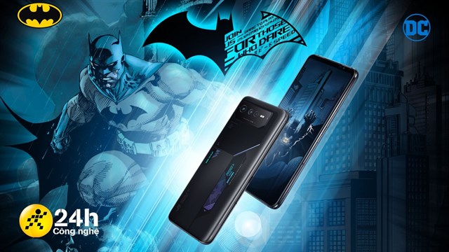 ASUS thông báo ra mắt ROG Phone 6 phiên bản Batman siêu ngầu