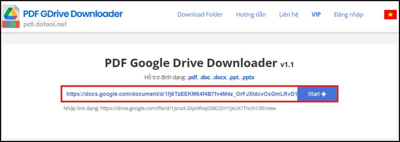 Hướng dẫn mẹo tải File PDF, Word bị chặn trên Google Drive