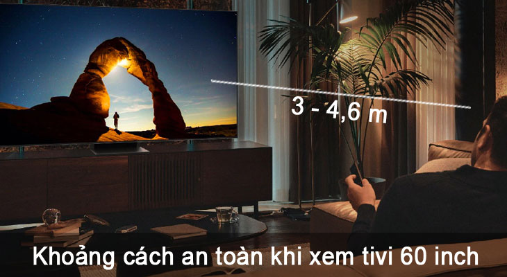 Tivi 60 inch kích thước là bao nhiêu? Tư vấn mua tivi 60 inch phù hợp