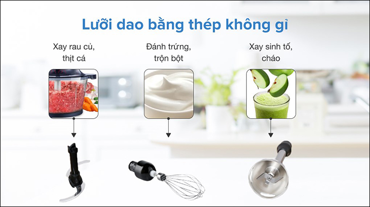 Máy xay cầm tay Bosch có chất liệu cứng cáp và bền bỉ Máy xay cầm tay Bosch có chất liệu cứng cáp và bền bỉ