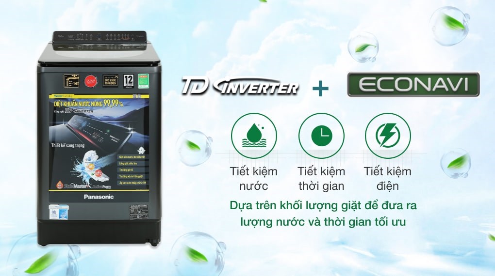Máy giặt Panasonic Inverter 16 Kg NA-FD16V1BRV
