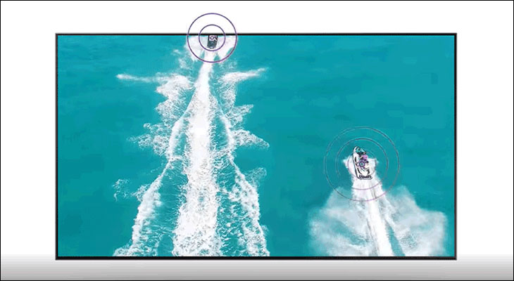 Tivi 49 inch Samsung sở hữu công nghệ âm thanh vòm cao cấp