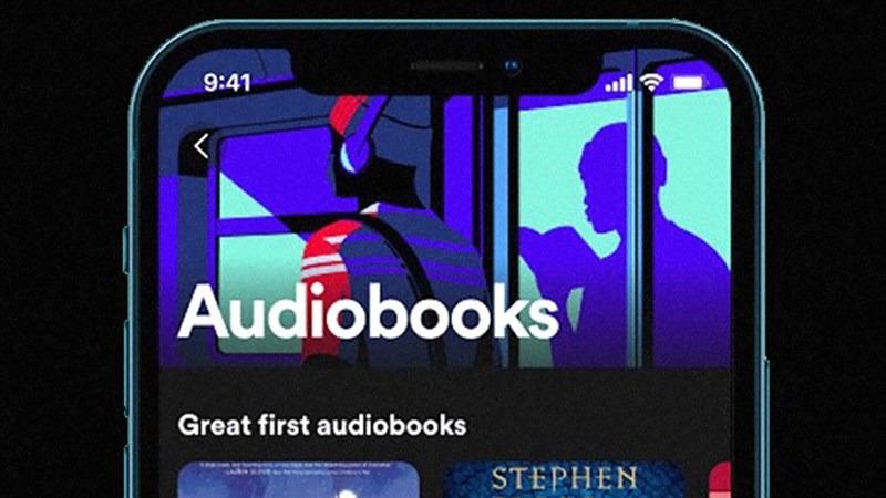 Hình ảnh thư viện sách trên Spotify Hình ảnh thư viện sách trên Spotify