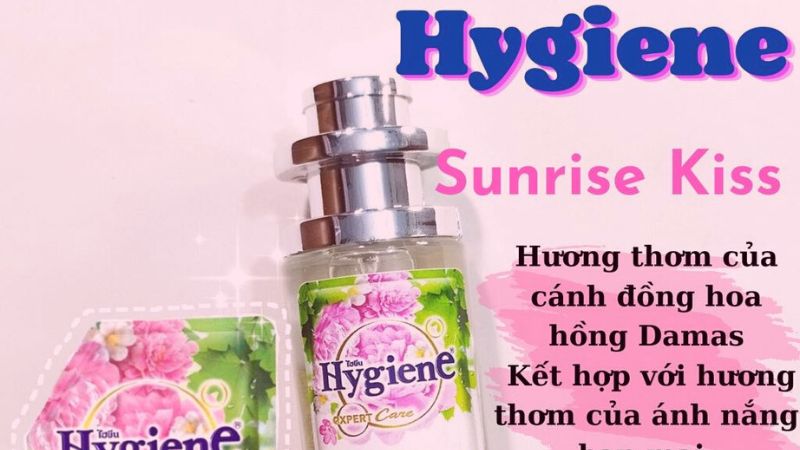 Nước hoa hương nước xả vải Hygiene Sunrise Kiss
