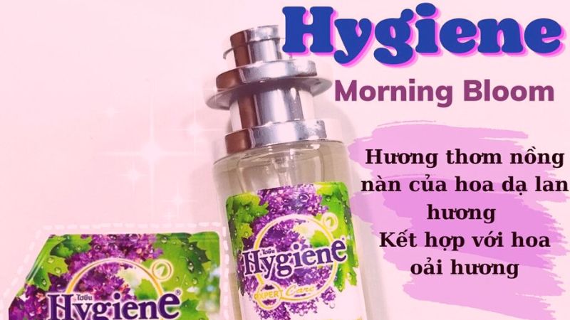 Nước hoa hương nước xả vải Hygiene Morning Bloom