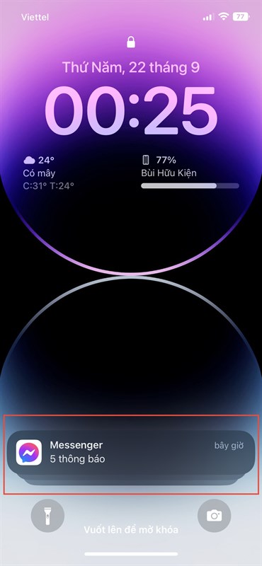 Cách tuỳ chỉnh hiển thị thông báo trên iOS 16