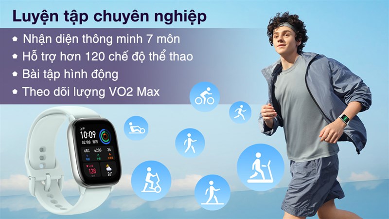 Amazfit GTS 4 Mini có mấy màu?