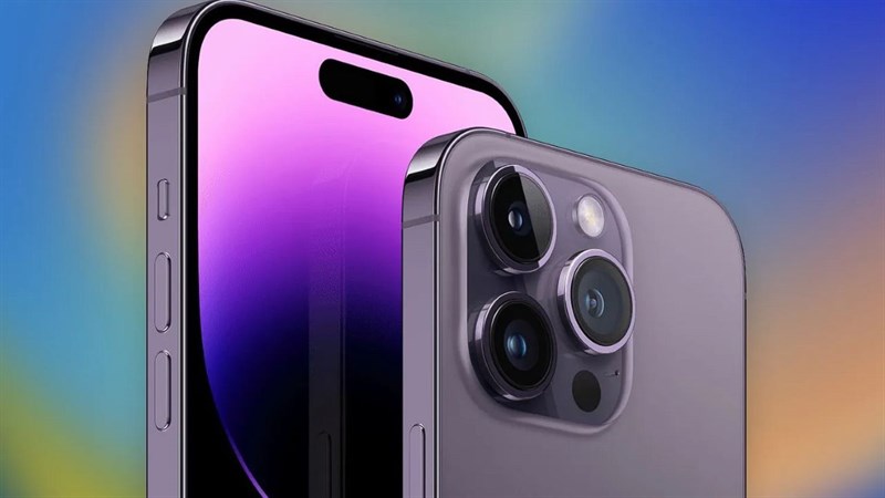 Thiết kế cụm camera trước và sau của iPhone 14 Pro