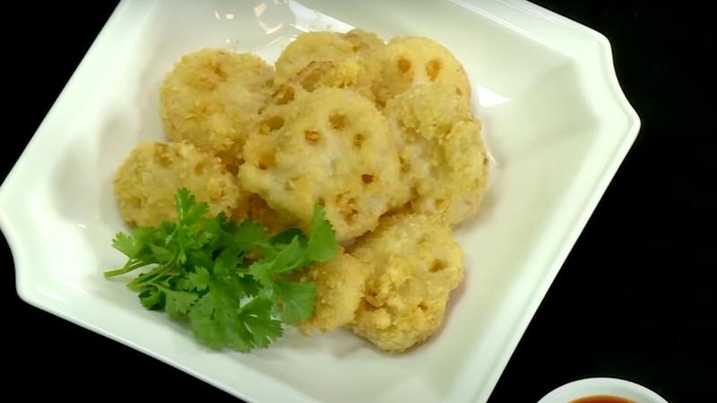 Instructions on how to make crispy fried lotus root, everyone will love it