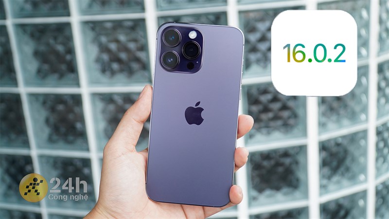 Cách cập nhật iOS 16.0.2 chính thức
