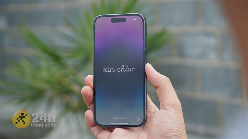 Hình ảnh iPhone 14 Pro với thiết kế khung viền kim loại không gỉ