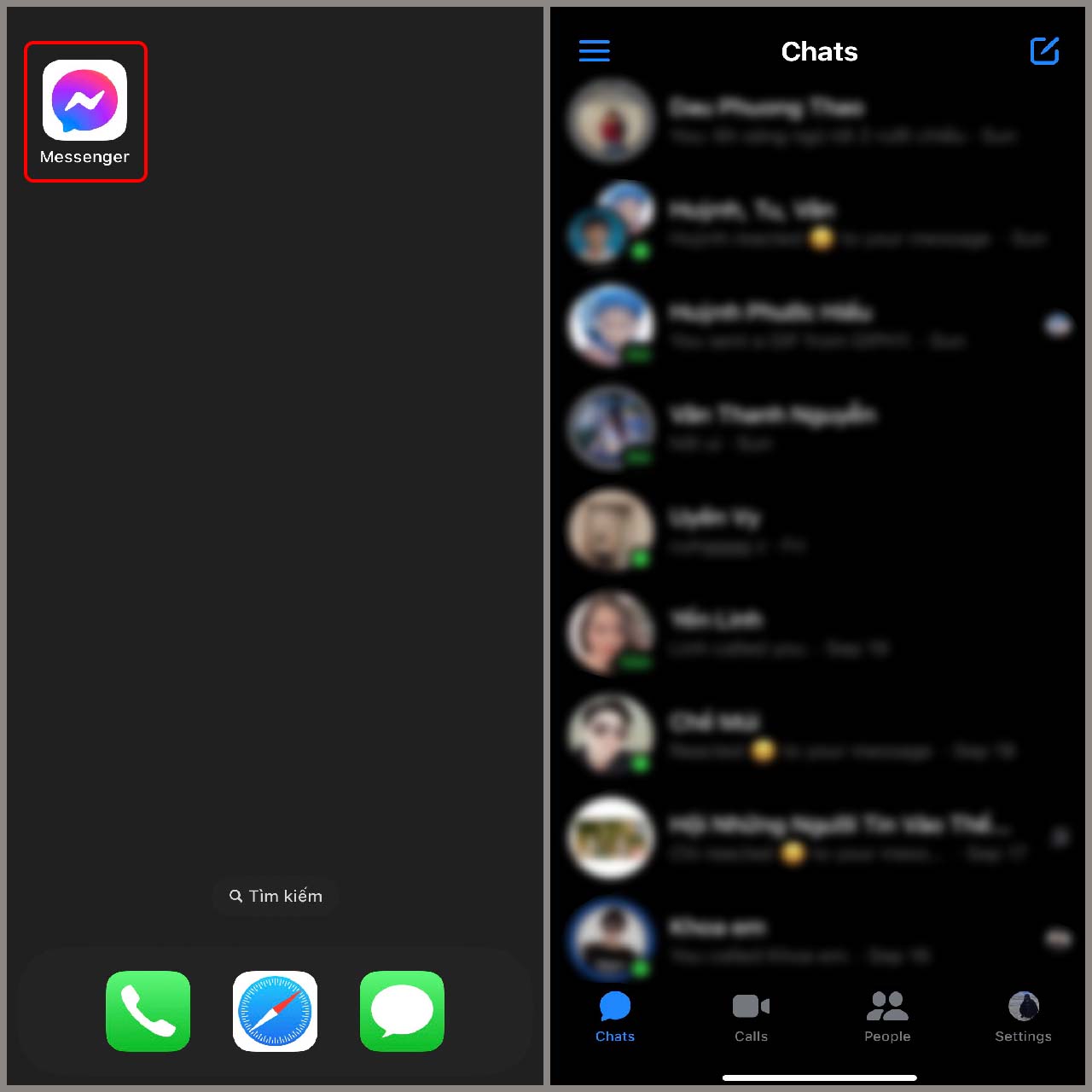 Hướng dẫn cách chèn ảnh vào messenger trên iphone siêu dễ cách cài đặt hình  nền cho messenger