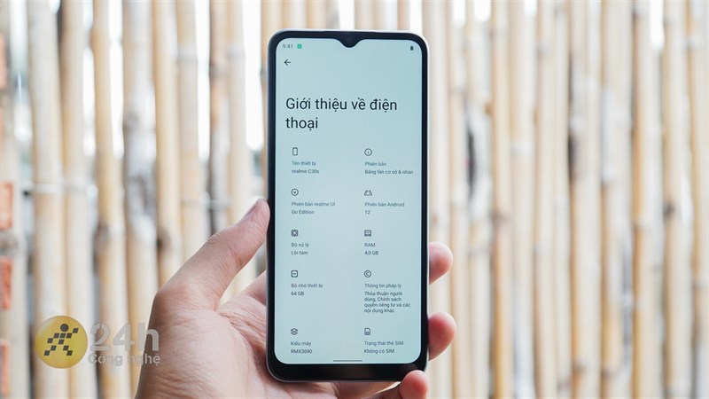 Trên tay realme C30s