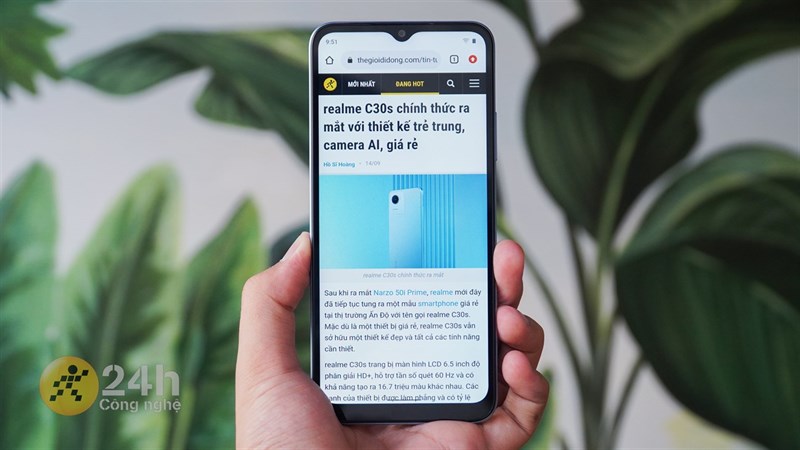 Trên tay realme C30s Trên tay realme C30s