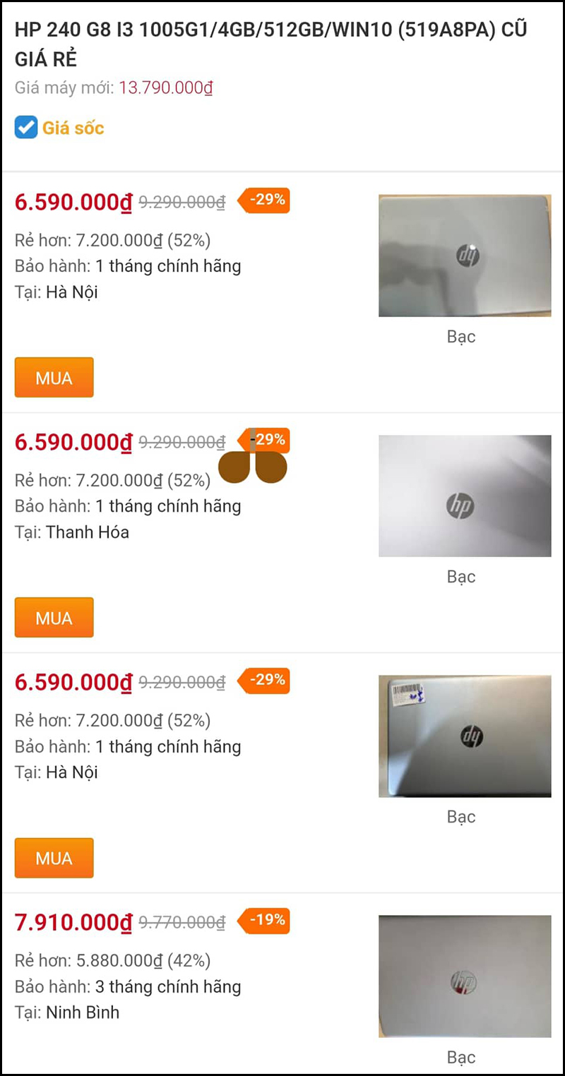 Sắm ngay Laptop đã sử dụng, giá bán tiết kiệm đến 50% còn gì đã hơn!