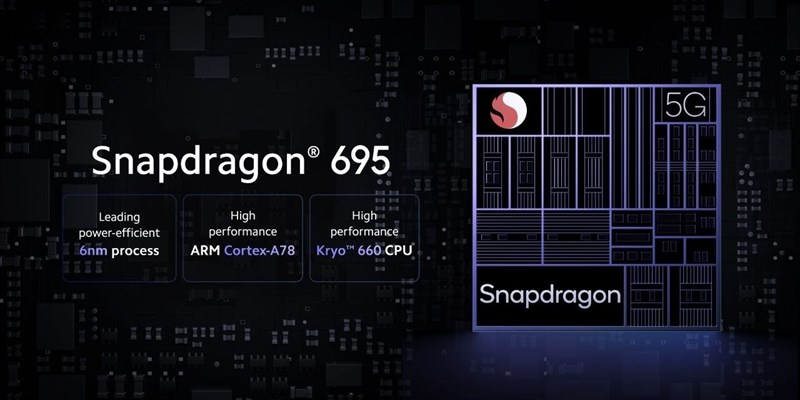 Sức mạnh hiệu năng Snapdragon 695 5G - Ảnh Redmi Sức mạnh hiệu năng Snapdragon 695 5G - Ảnh Redmi