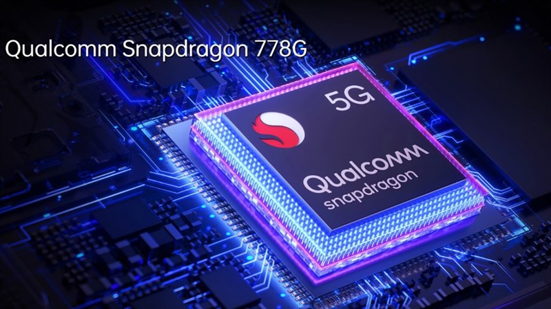 Hình ảnh bộ vi xử lý Snapdragon 778G 5G