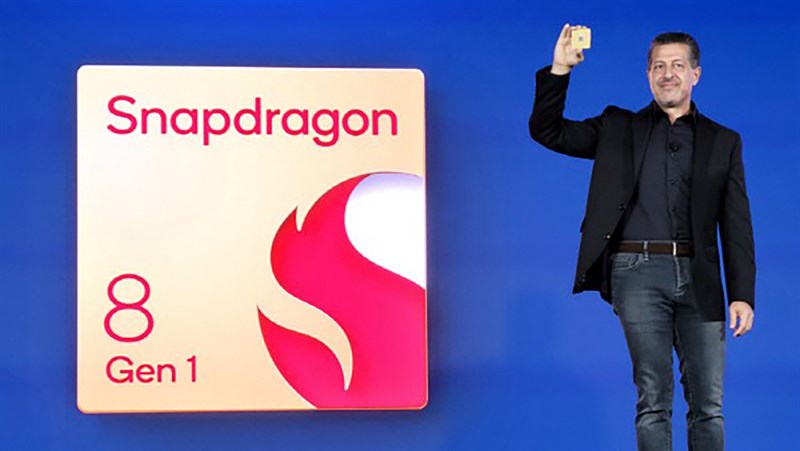 Snapdragon 8 Gen 1 tại buổi ra mắt