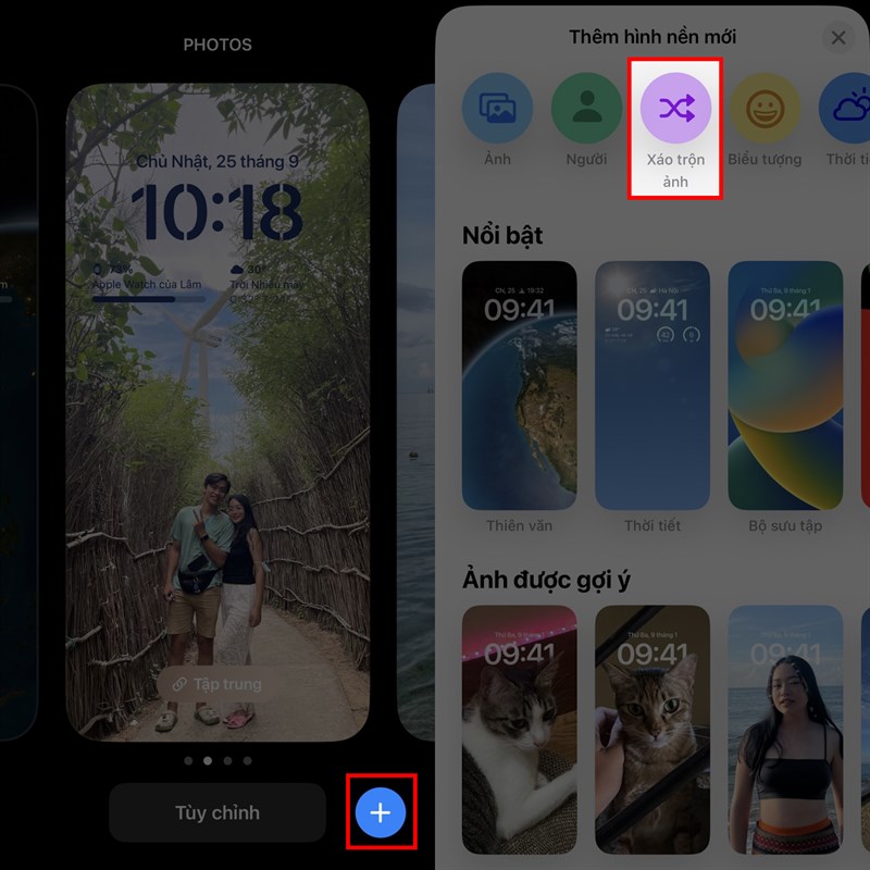 Bạn đã sẵn sàng để khám phá tính năng thay đổi màn hình khóa iPhone tự động trên iOS 16? Tính năng này giúp bạn có một trải nghiệm mới lạ và thú vị hơn khi sử dụng thiết bị của mình. Hãy cùng xem ảnh để tìm hiểu và khám phá tính năng này nhé!
