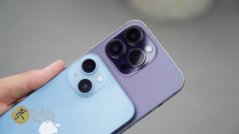 Hình ảnh iPhone 14 Pro Max và iPhone 14