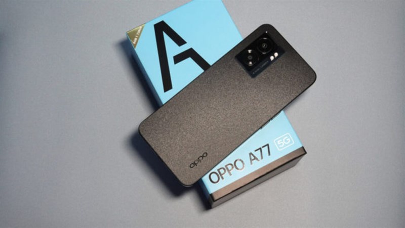 Hình ảnh OPPO A77 phiên bản màu đen