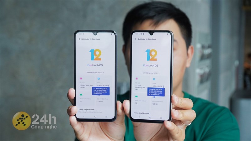 Trên tay Vivo V25 Series Trên tay Vivo V25 Series