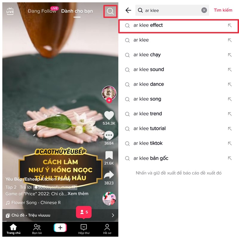 Hướng dẫn bật filter AR Klee của Genshin Impact trên TikTok cực kì đáng yêu