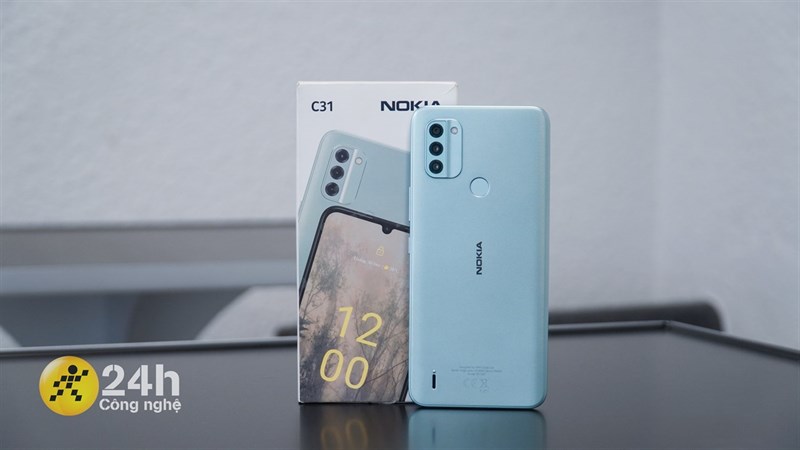 Trên tay Nokia C31: Giá 3 triệu*, hiệu năng đủ dùng cùng pin lớn Trên tay Nokia C31: Giá 3 triệu*, hiệu năng đủ dùng cùng pin lớn