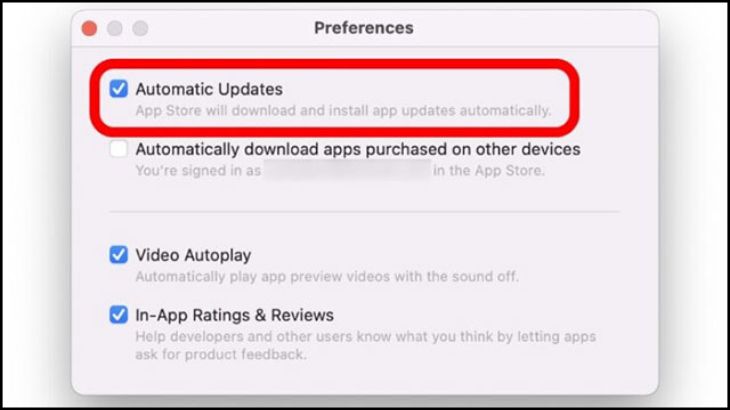 Bật chế độ tự động cập nhật ứng dụng để giúp bạn tiết kiệm thời gian