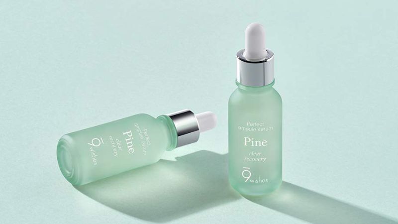 Tinh chất 9 Wishes amazing pine ampule serum Dưỡng ẩm phục hồi hộp 25ml