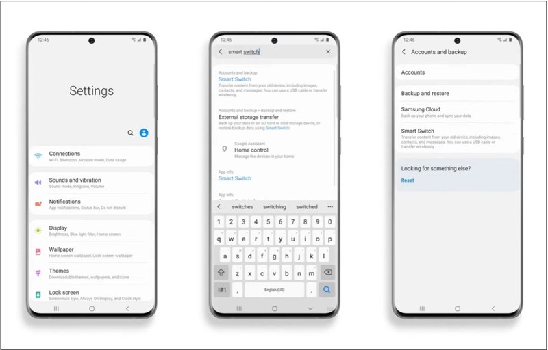 Hướng dẫn mở Smart Switch trên Samsung Galaxy Hướng dẫn mở Smart Switch trên Samsung Galaxy