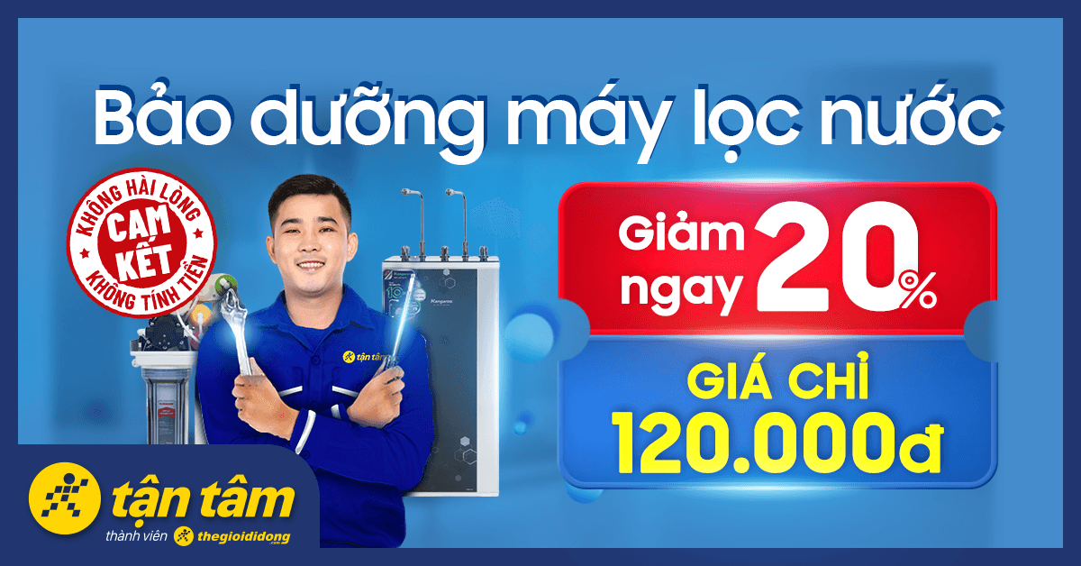 Bảo dưỡng máy lọc nước