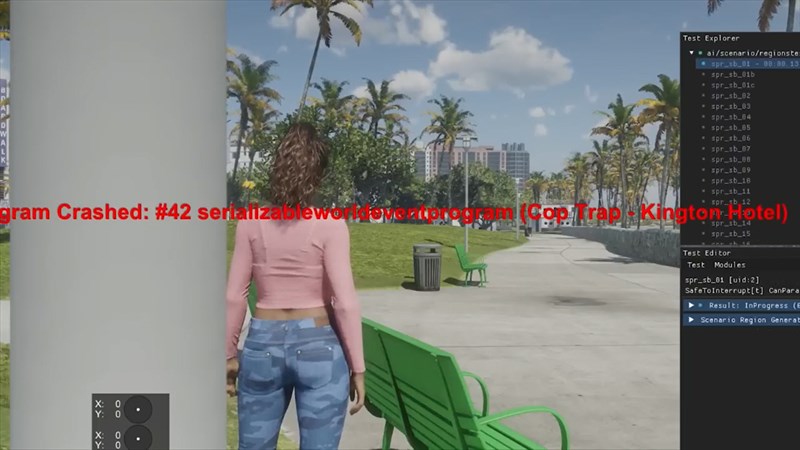 Hình ảnh rò rỉ của GTA VI với đồ họa khá tương đồng với GTA V nhưng chi tiết hơn