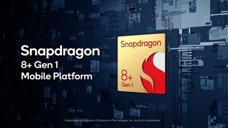 Cấu hình khủng với Snapdragon 8+ Gen 1