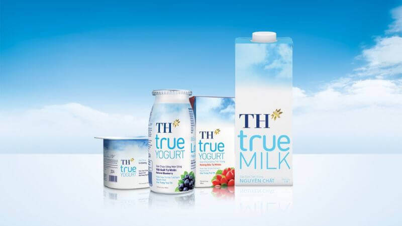 Sữa chua ăn TH true Yogurt là một trong những dòng sản phẩm của tập đoàn TH