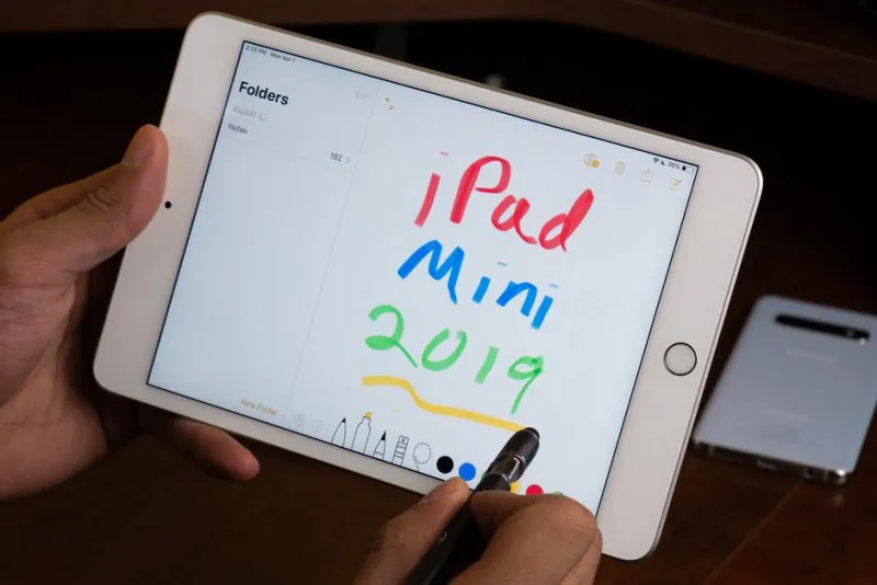 iPad Mini 5 được hỗ trợ tương thích với Apple Pencil 1