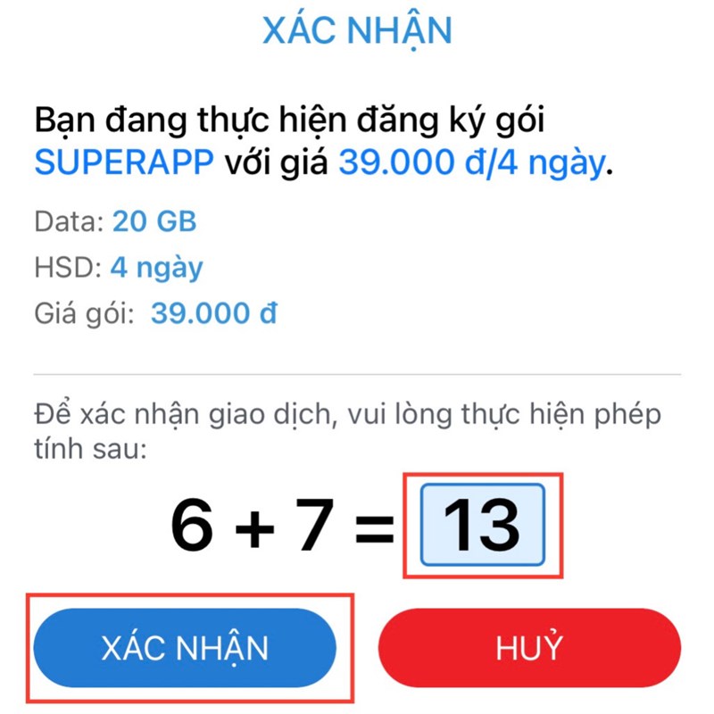 Cách đăng ký gói SUPERAPP của MobiFone