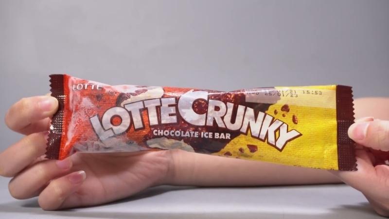 Kem socola Lotte Crunky có gì đặc biệt?